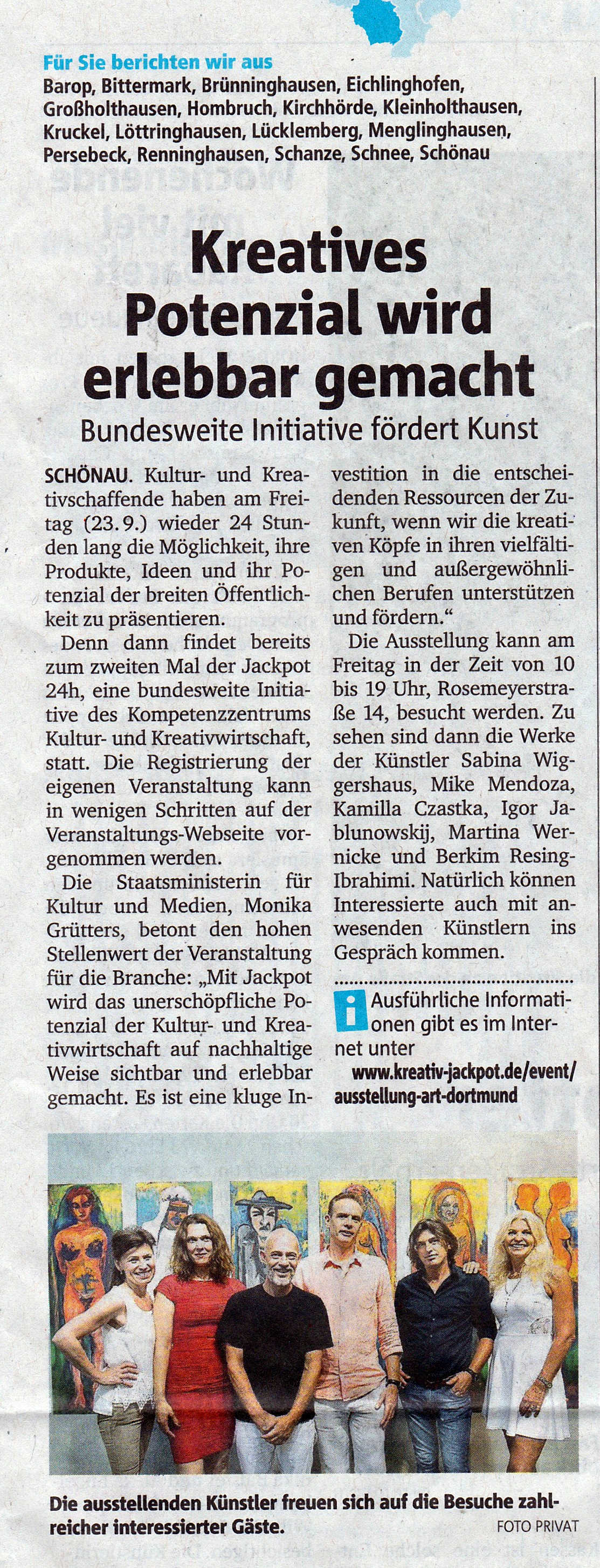 Zeitungsartikel